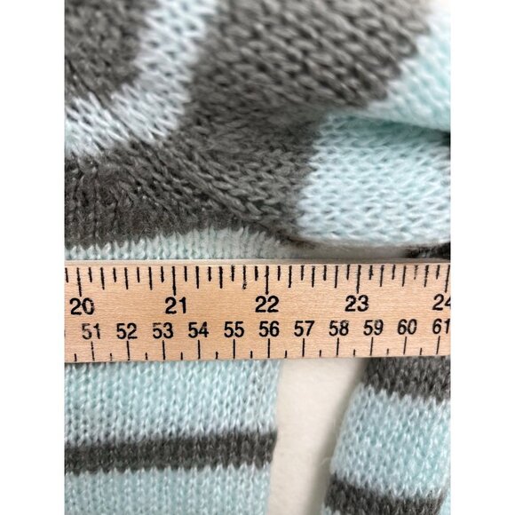 Wooden Ships Sweater Striped Pattern Mohair Wool blend size S/M - Picture 4 of 6